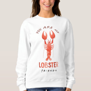 FRIENDS™ Du Är Min Hummer Vattenfärg Grafisk Des T Shirt