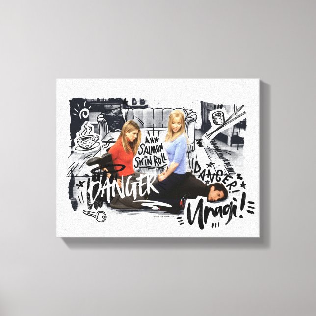 FRIENDS™ | Fare! Unagi! Canvastryck (Framsida)