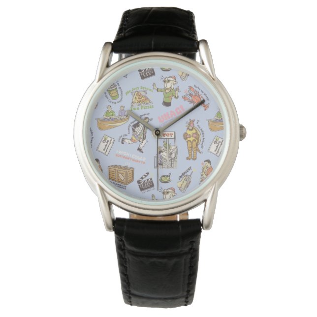 FRIENDS™ Färgglatt Tecknad Mönster Armbandsur (Framsida)
