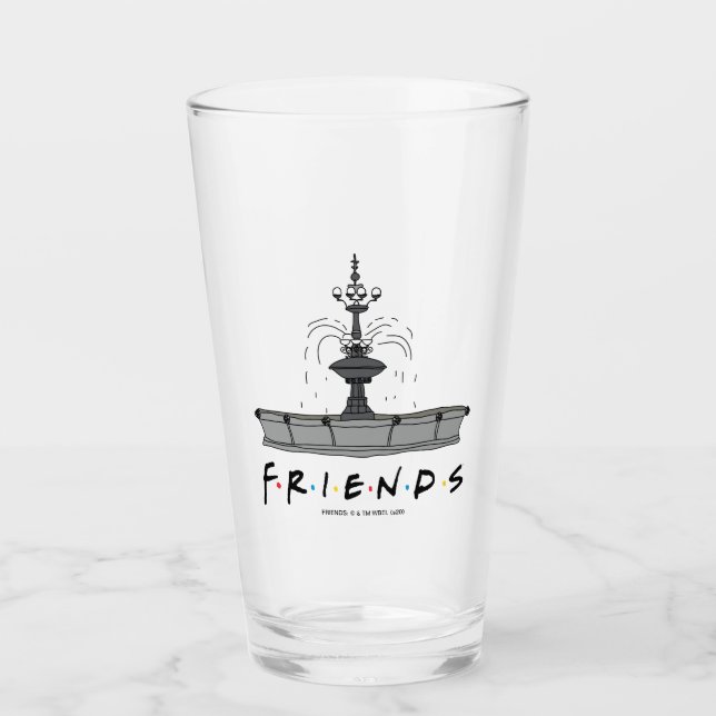 FRIENDS™ Fontän Glaskopp (Framsida)