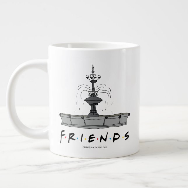 FRIENDS™ Fontän Jumbo Mugg (Vänster)