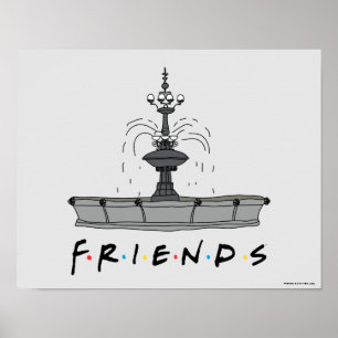 FRIENDS™ Fontän Poster
