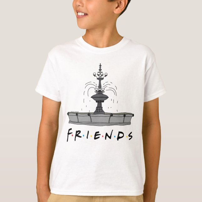 FRIENDS™ Fontän T Shirt (Framsida)