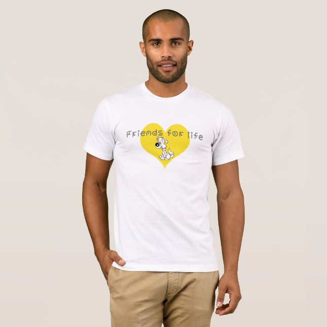 Friends for life t-shirt (Hel framsida)
