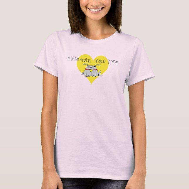 Friends for life tee (Framsida)