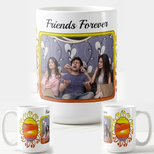 Friends Forever Sunset 2443 Kaffemugg (Skapare uppladdad)