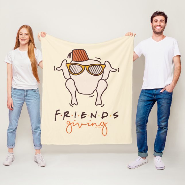 FRIENDS™ | Friendsgiving Fleecefilt (På plats)