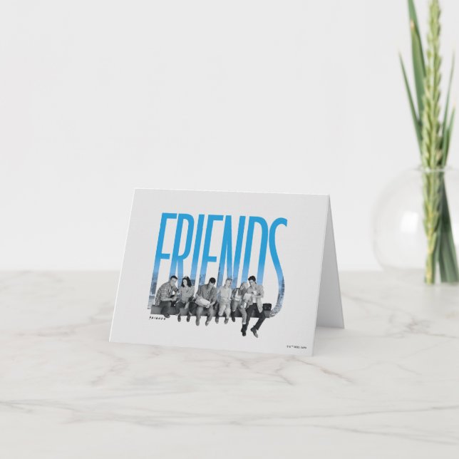 FRIENDS™ | Gänget Anteckningskort (Framsida)