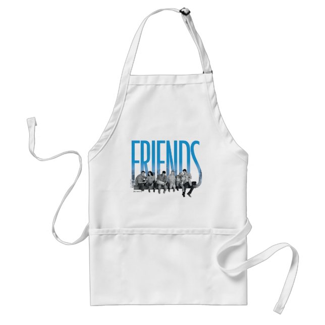 FRIENDS™ | Gänget Förkläde (Framsidan)
