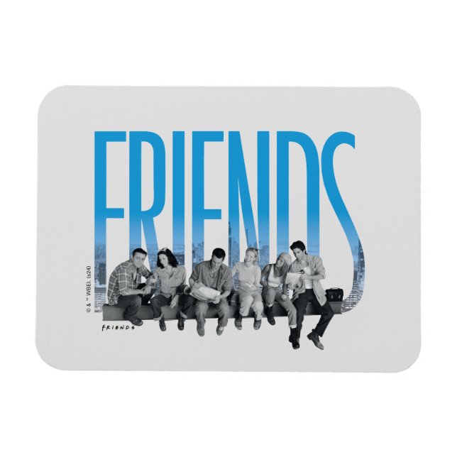 FRIENDS™ | Gänget Magnet (Horisontell)