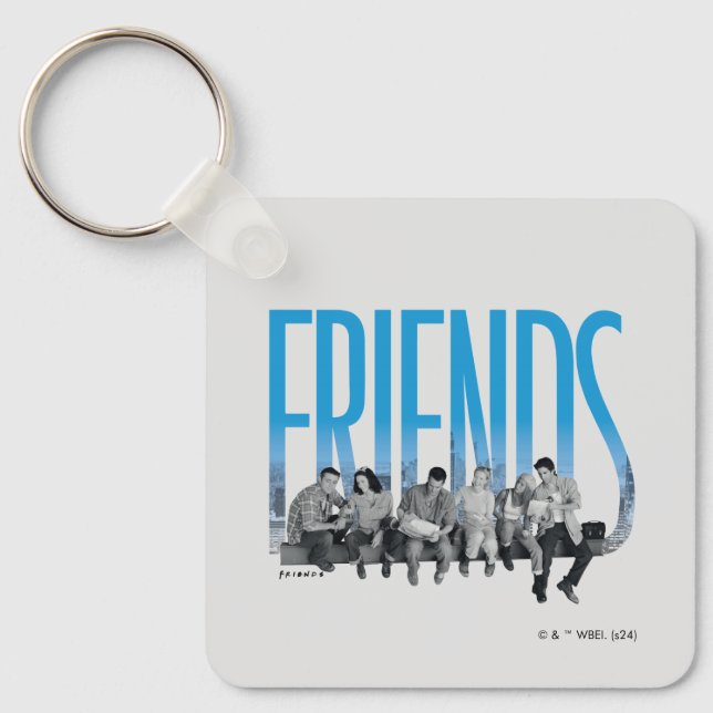 FRIENDS™ | Gänget Nyckelring (Framsida)