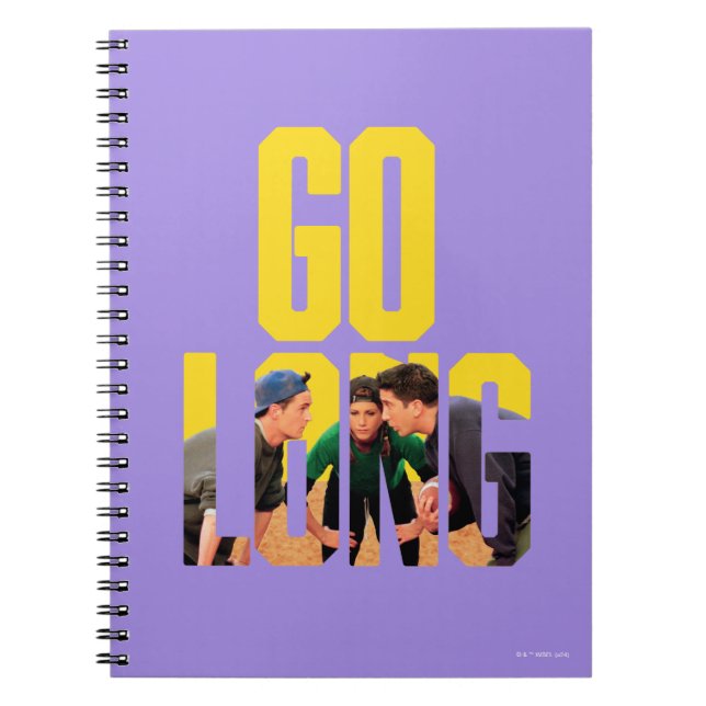 FRIENDS™ | Go Long-citat Anteckningsbok (Framsidan)