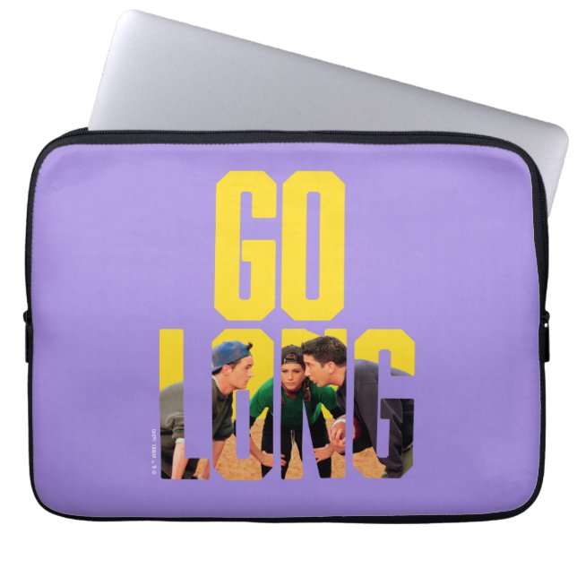 FRIENDS™ | Go Long-citat Laptop Fodral (Framsidan)