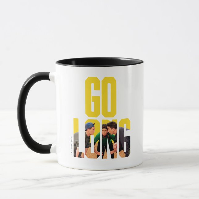 FRIENDS™ | Go Long-citat Mugg (Vänster)