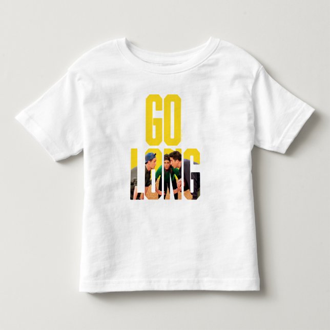 FRIENDS™ | Go Long-citat T Shirt (Framsida)