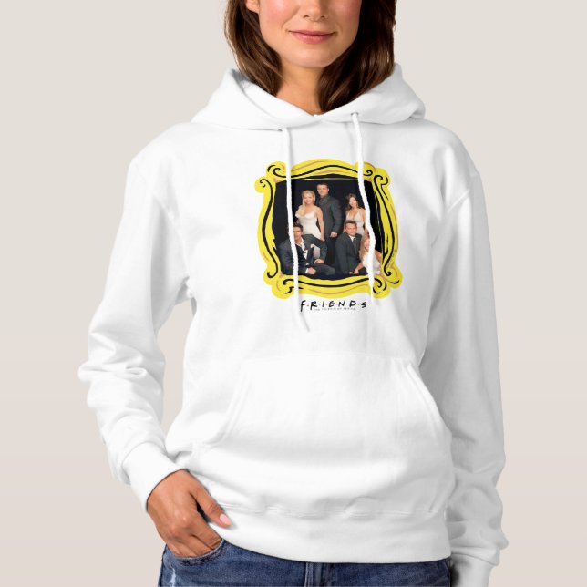 FRIENDS™ | Grupp i svart och vitt formellt klädval T Shirt (Framsida)