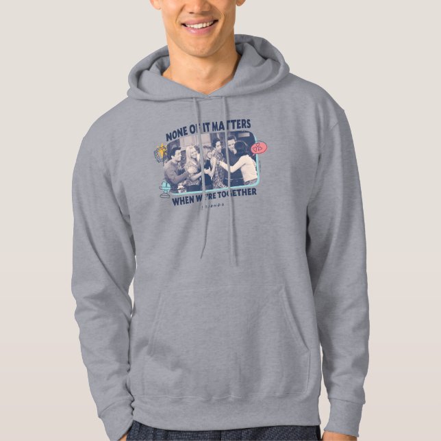 FRIENDS™ | Grupp omfamning Hoodie (Framsida)
