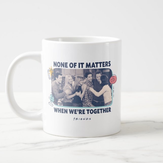 FRIENDS™ | Grupp omfamning Jumbo Mugg (Vänster)