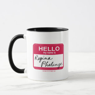 FRIENDS™ Hej Mitt Namn är Regina Phalange Mugg