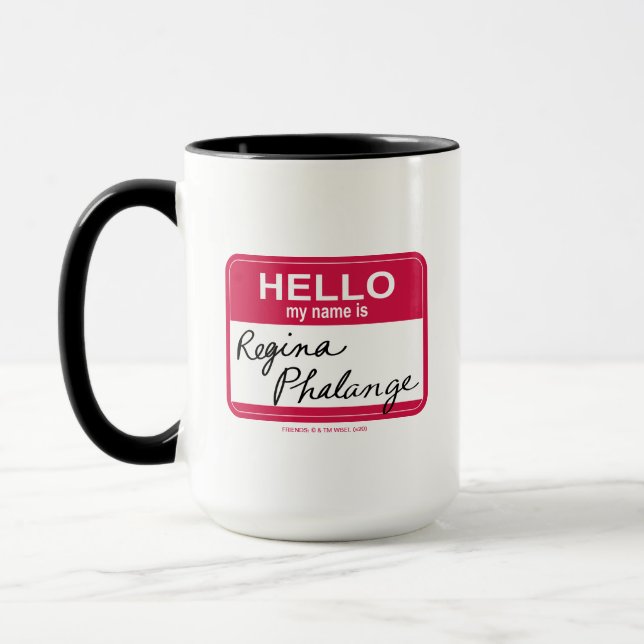 FRIENDS™ | Hej Mitt Namn är Regina Phalange Mugg (Vänster)