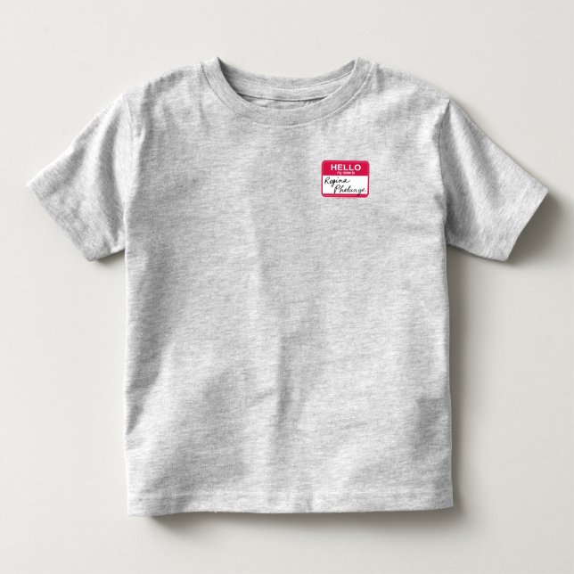FRIENDS™ | Hej Mitt Namn är Regina Phalange T Shirt (Framsida)