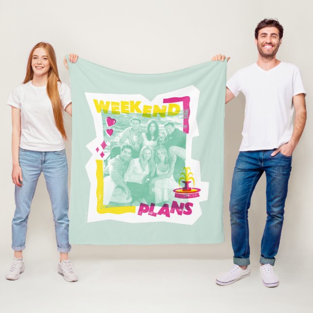 FRIENDS™ | Helgplaner Fleecefilt (På plats)
