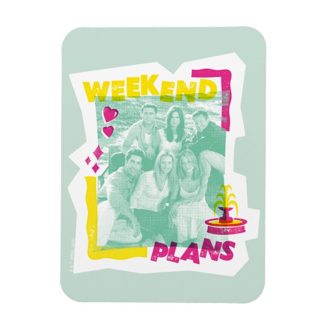 FRIENDS™ | Helgplaner Magnet (Vertikal)