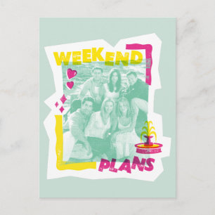 FRIENDS™ Helgplaner Vykort