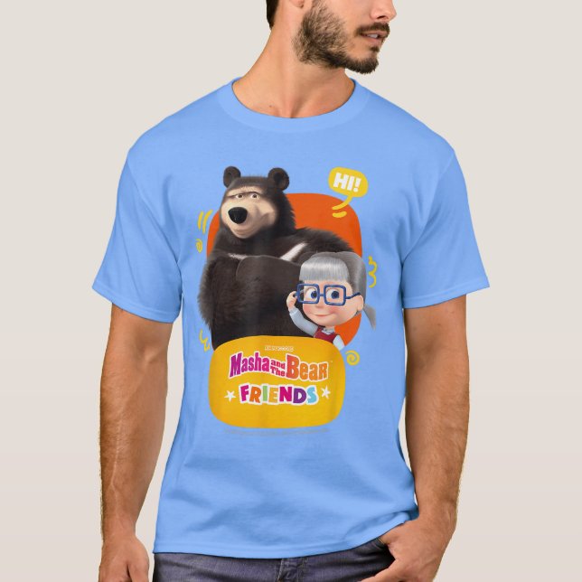 Friends Hello there funny T Shirt (Framsida)