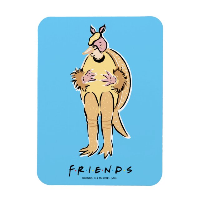 FRIENDS™ | Holiday Armadillo Magnet (Vertikal)