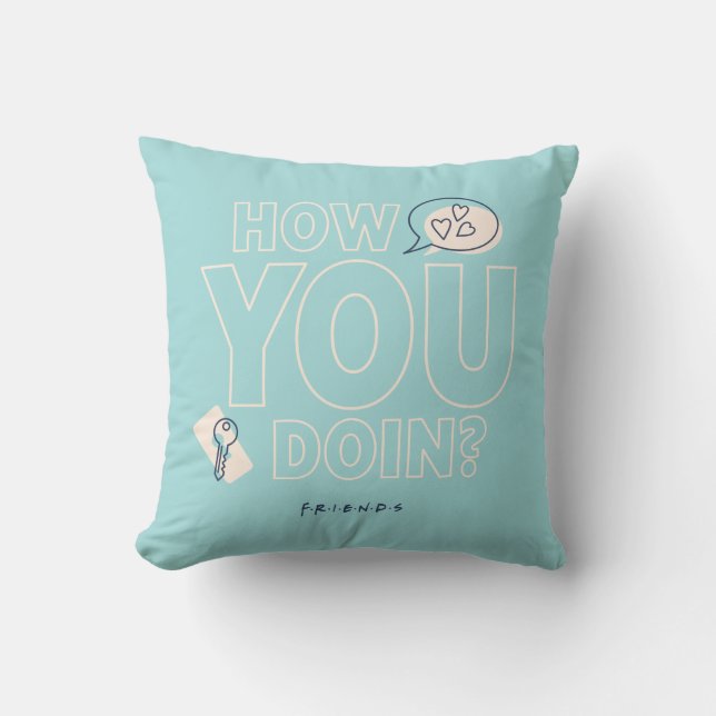 FRIENDS™ | How You Doin? Kudde (Framsida)