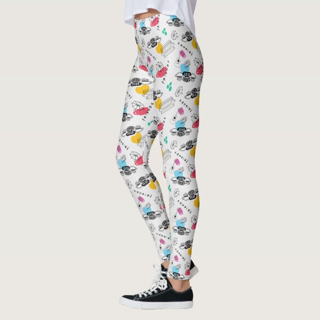 FRIENDS™ | Ikonmönster Leggings (Vänster)
