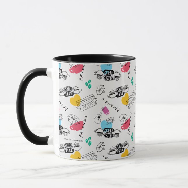 FRIENDS™ | Ikonmönster Mugg (Vänster)