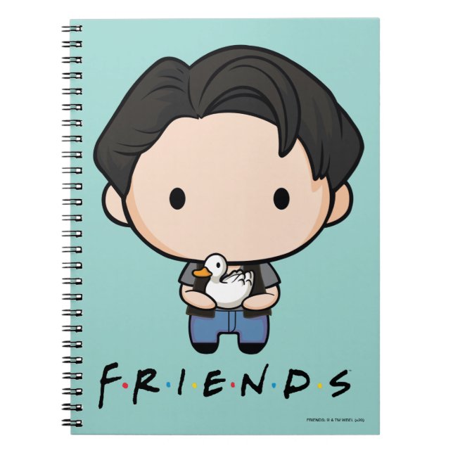 FRIENDS™ | Joey Chibi Anteckningsbok (Framsidan)