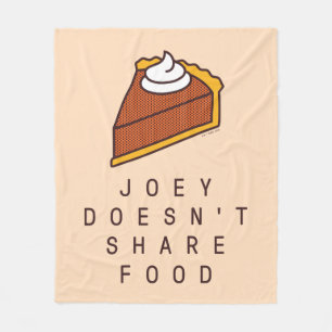 FRIENDS™   Joey delar inte mat Fleecefilt