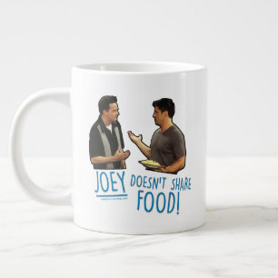 FRIENDS™   Joey delar inte mat! Jumbo Mugg