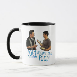 FRIENDS™ Joey delar inte mat! Mugg