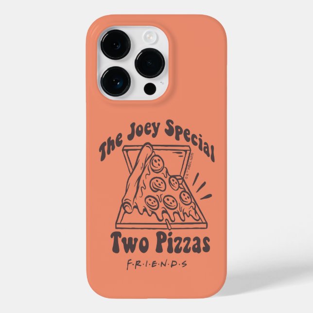 FRIENDS™ | Joey Pizza Citat (Baksida)