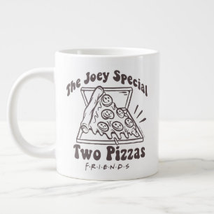 FRIENDS™   Joey Pizza Citat Jumbo Mugg