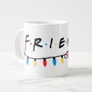 FRIENDS™ Julbelysning Logo Jumbo Mugg