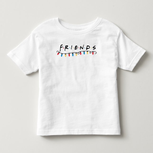 FRIENDS™ | Julbelysning Logo T Shirt (Framsida)