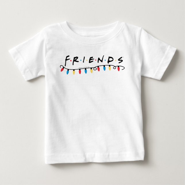 FRIENDS™ | Julbelysning Logo T Shirt (Framsida)