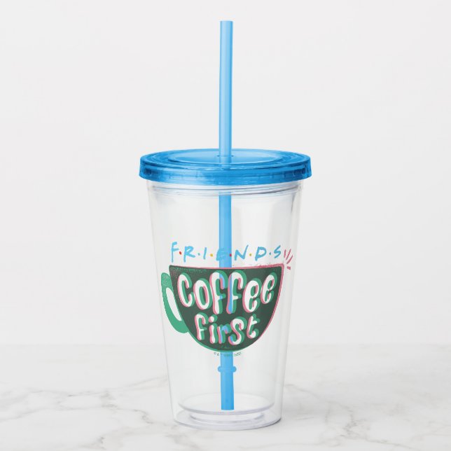 FRIENDS™ | Kaffe först Take Away Mugg (Framsida)