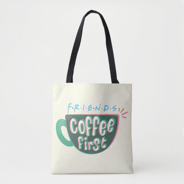 FRIENDS™ | Kaffe först Tygkasse (Framsida)