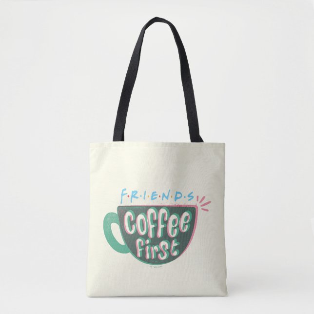 FRIENDS™ | Kaffe först Tygkasse (Framsida)