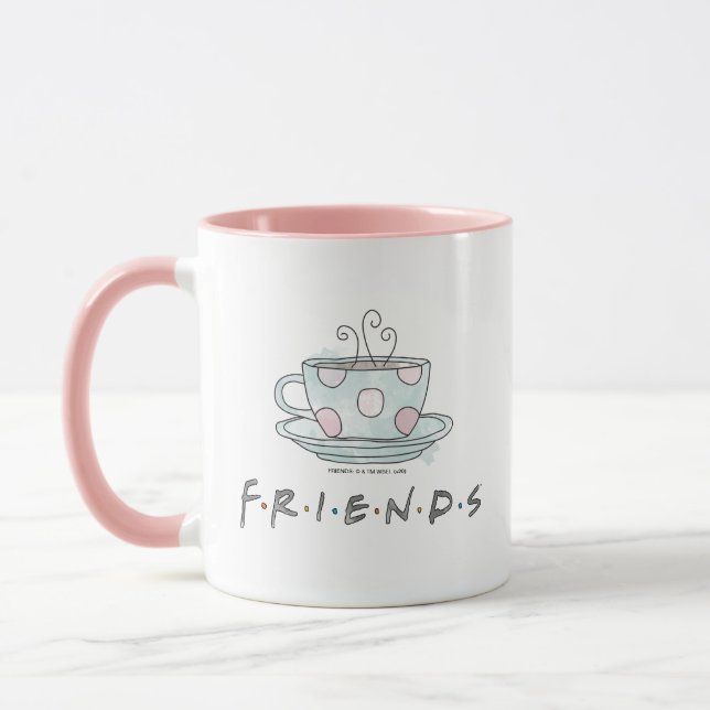FRIENDS™ | Kaffemugg Vattenfärg (Vänster)
