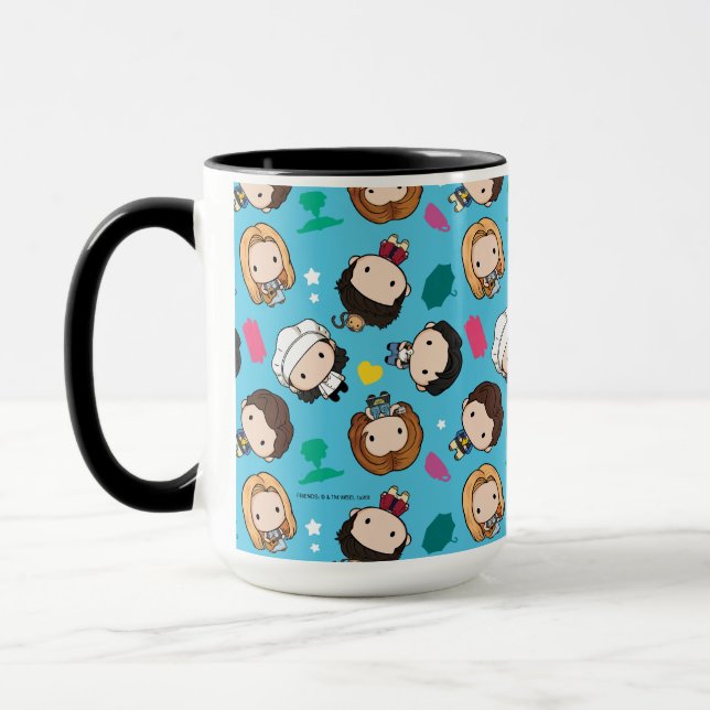 FRIENDS™ | Karaktär Chibi-mönster Mugg (Vänster)