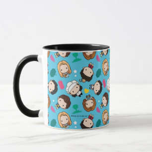 FRIENDS™ Karaktär Chibi-mönster Mugg