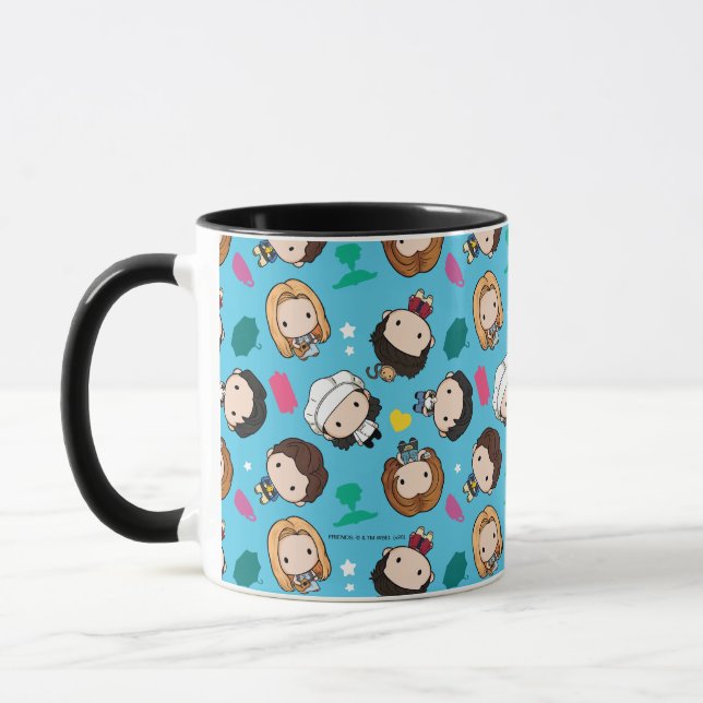 FRIENDS™ | Karaktär Chibi-mönster Mugg (Vänster)