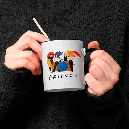 FRIENDS™ Karaktärssilhuett Mugg